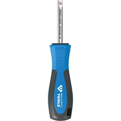 Imagen de BRILLIANT TOOLS BT031056 1/4&quot; Destornillador de cuadrado conductor, 60 mm [Powered by KS TOOLS]