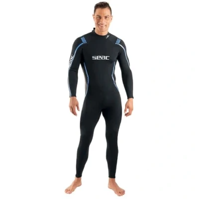 Imagen de Seac Feel Man 3 mm, Traje Ultra elástico en Neopreno de mm con Cremallera, para Buceo, Snorkel y apnea