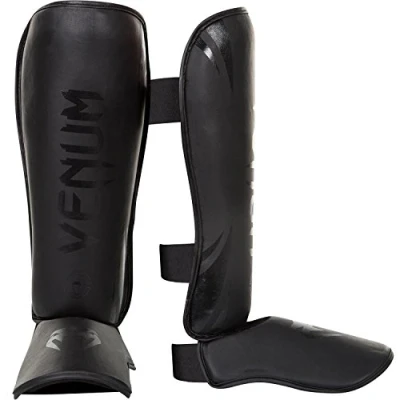 Imagen de Venum Challenger, Espinilleras unisex, Negro (Black/Black), XL