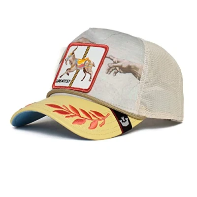 Imagen de Goorin Bros Maximum Greatets Stone Gray Adjustable Trucker Cap One Size