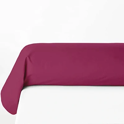 Imagen de Juego de 2 Fundas Almohada algodón 100% Fucsia BAIKAL 85 x 185 cm