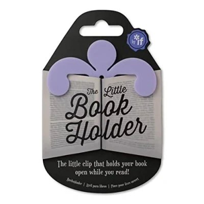 Imagen de IF Little Book Holder Soporte para libros (manos libres), color Lila.