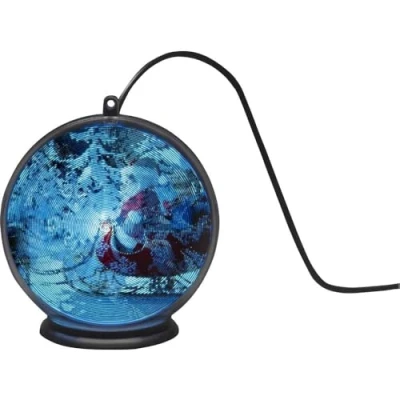 Imagen de Konstsmide Christmas Bola holograma 3D Paisaje de invierno, 42 LED