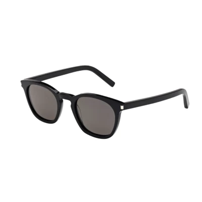 Imagen de Saint Laurent SL 28 002 Gafas de Sol, Negro (Black/Smoke), 49 Unisex Adulto
