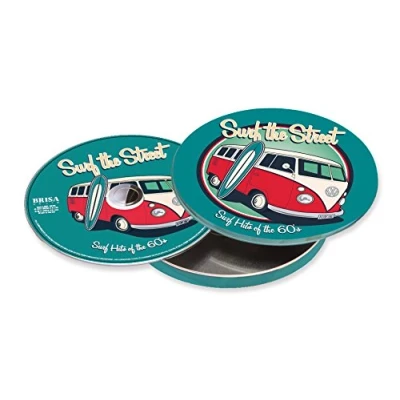 Imagen de Brisa VW Collection Volkswagen Furgoneta Hippie Bus T1 Van CD de música en Caja Regalo, Álbum Canciones, Compilación, Edición Especial Coleccionista, Idea Regalo (Surf The Street)