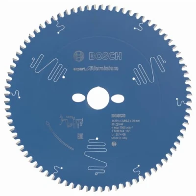 Imagen de Bosch Profesional 2608644112 Disco de sierra circular CSB Expert Aluminium: 254x30x2.8/2x80D