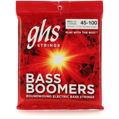 Imagen de GHS Boomers 3045ML Cuerdas para bajo eléctrico (045 100) GHS: ML 3045