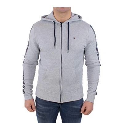 Imagen de Tommy Hilfiger Hoody Ls Hwk Um0um00708 Chaqueta, Gris (Grey Heather), M Hombre