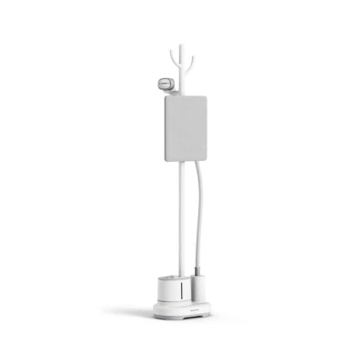 Imagen de Plancha de vapor vertical Rowenta Origin Home IS3280D1, 2000 W, 1.4 L, 42 g/min, Calentamiento en 45 s, min, y desinfecta la ropa, Blanco