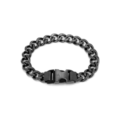 Imagen de Armani Exchange LOGO Pulsera, Hombre, Talla: One Size, Black