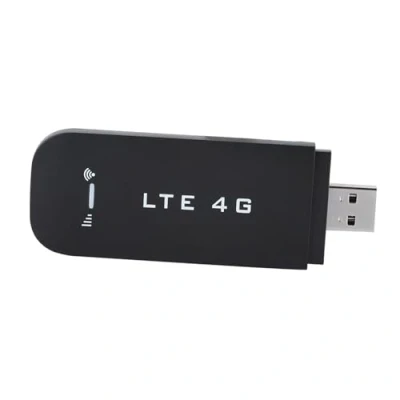 Imagen de enrutador WiFi 4G, Punto de Acceso móvil portátil USB LTE Pocket, Inteligente Red inalámbrica Antena 4G/3G + incorporada, fácil Usar, Plug and Play.(con WiFi)