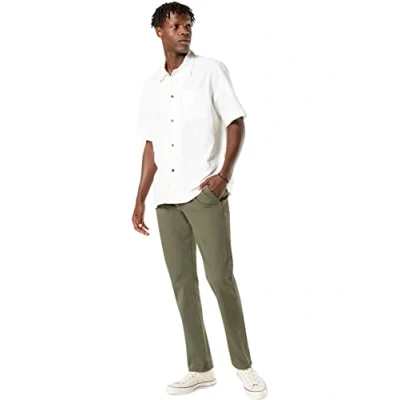 Imagen de Dockers Smart 360 Flex Alpha Slim, Pantalones para Hombre, Olive, 33W / 34L