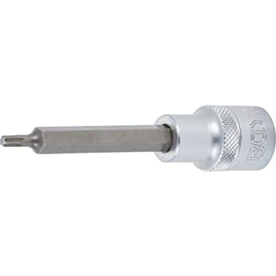 Imagen de BGS 4469 Punta de vaso longitud 100 mm entrada 12,5 (1/2&quot;) perfil en T (para Torx) T20