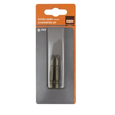 Imagen de Bahco 61H/50PZ3 2P Carton 2Puntas Pz3 50Mm 1/4 Extradura