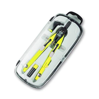 Imagen de Alevar Compás Balaustrone Rapido set 3 piezas línea &quot;Fluo&quot; Amarillo