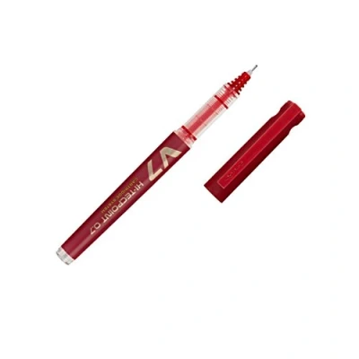 Imagen de PILOT Stylo roller V7 Hi Tecpoint, rechargeable, rouge