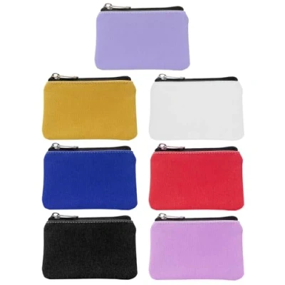 Imagen de EUPSIIU 7 Piezas Bolso Monedero con Cremallera Mujer, Billetero, Cartera Mujer y monederos Pequeño de Lona, Portátil Mini (Multicolor)