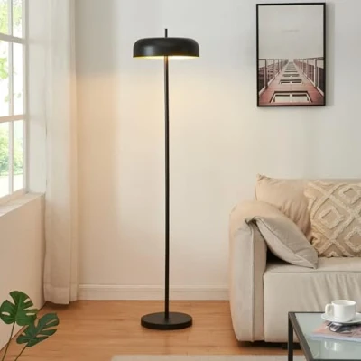 Imagen de Lámpara de pie barton 2xe27 60w metal [lux.pro]
