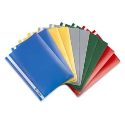Imagen de ELBA 100742 Carpetas de plástico tamaño A4, 10 unidades, 31 x 22,8 0,3 cm