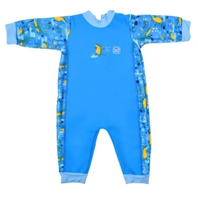 Imagen de Splash About Warm in One Bebé Traje húmedo, Crocodile Swamp, 6 12 meses