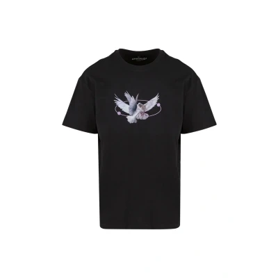 Imagen de Mister tee Vive la Liberte Oversize Camiseta, Black, XS Grande Alto para Hombre
