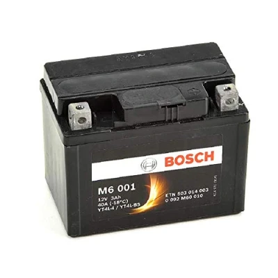 Imagen de Bosch M6001 Batería motocicleta YT4L BS 12 V AGM 3A/h 30A