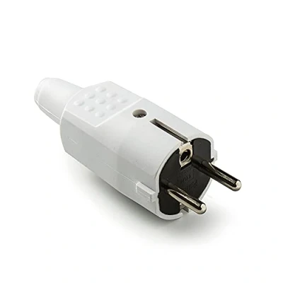 Imagen de FAMATEL Clavija Goma IP44 termoplástica TT 16A 250V Blanco
