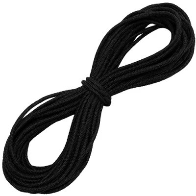 Imagen de AERZETIX C67268 Elástico decorativo redondo 10 metros diámetro 3mm color negro