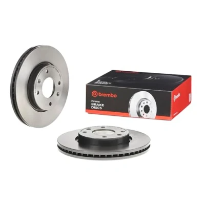 Imagen de BREMBO COATED DISC LINE 09.9574.21 Disco de freno 280 26 4 ventilación interna revestido KIA: Optima / K5, Opirus, HYUNDAI: Elantra III Hatchback