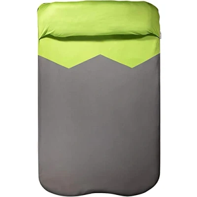 Imagen de Klymit V Sheet Double Funda para colchoneta de Cama Doble, Unisex Adulto, Verde/Gris, Talla única