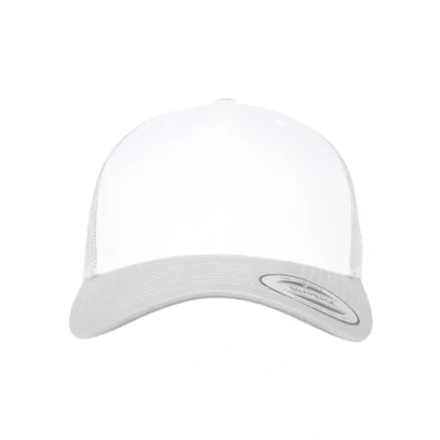 Imagen de Flexfit Retro Trucker Gorra, Talla: One Size, Silver/white