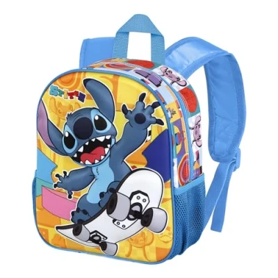 Imagen de Karactermania LILO AND Stitch Skater Small Mochila escolar para niños, Talla: One Size, Amarillo