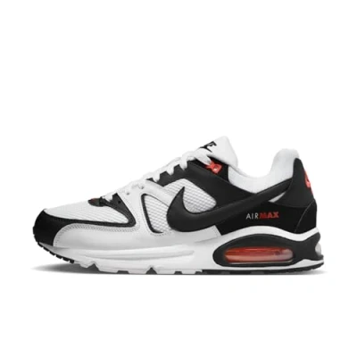 Imagen de NIKE Air Max Command Zapatillas de correr para hombre, Blanco Naranja Negro, 40.5 EU