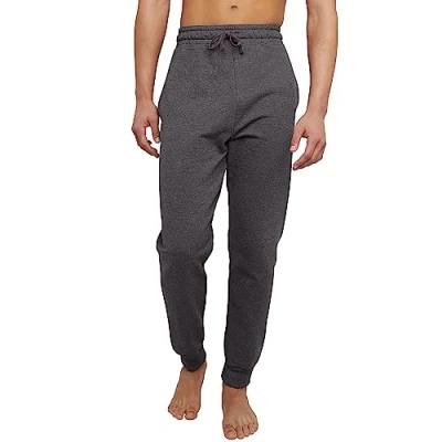 Imagen de Hanes Ecosmart Pantalón Deportivo de Forro Polar, Gris, M para Hombre