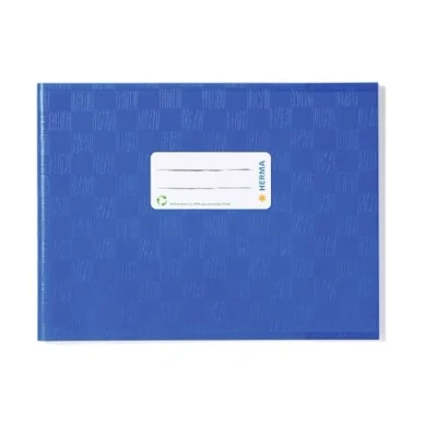 Imagen de HERMA 19841 Sobres DIN A5 horizontal, rafia, con etiqueta y estructura de lámina polipropileno resistente lavable, 10 unidades, color azul