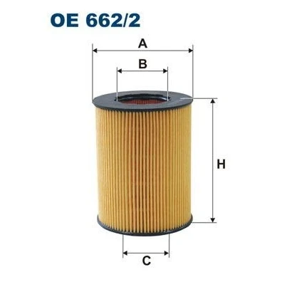 Imagen de FILTRON OE 662/2 Filtro de aceite Cartucho filtrante VOLVO: XC90 I, XC60 S60 II, LAND ROVER: Freelander 2 SUV