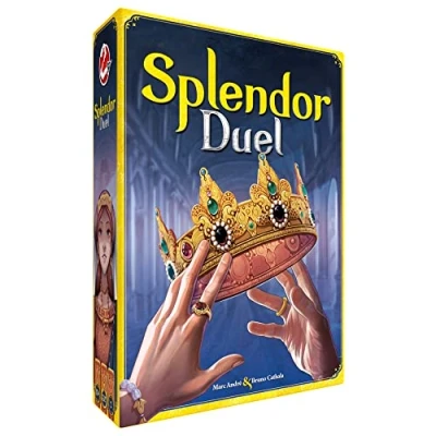 Imagen de Splendor Duel juego de mesa estrategia para niños y adultos, divertido entretenimiento nocturno familiar, a partir 10 años, 2 jugadores, tiempo 30 minutos, hecho