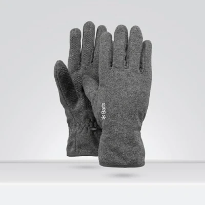 Imagen de Barts Fleece, Guantes Unisex adulto, Gris (0002/Heather Grey 002b), Talla única