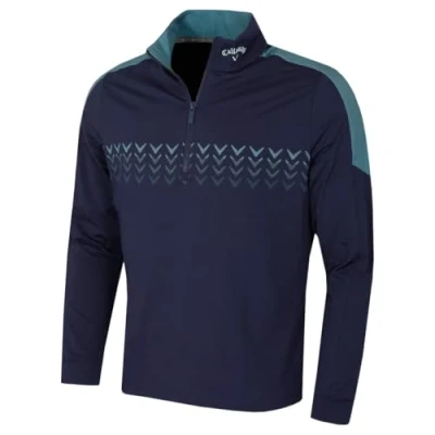 Imagen de Callaway Golf Suéter Tipo Aquapel con Marca Chev Block Hombre chaquetón S