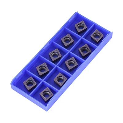 Imagen de 10pcs Cortador de inserto carburo CNC, CCMT09T304 VP15TF Insertos fresado torno indexable Herramientas torneado para Acero regular