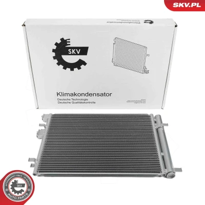 Imagen de ESEN SKV 86SKV113 Condensador con secador Aluminio 538mm HYUNDAI: i20 I Hatchback (PB) 1.2, 1.4, 1.6, 1.2 LPG, 1.4 LPG 2008 2015