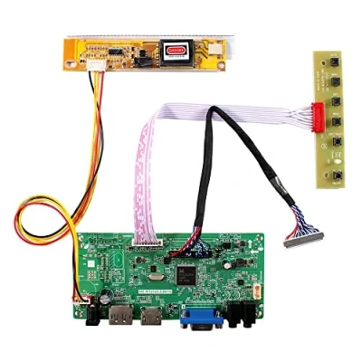 Imagen de VSDISPLAY HD MI VGA DP LVDs Junta Controladora para 15.4 &quot;17&quot; 1440x900 CLAA154WP05 N154C3 LP154WP1 B170PW06 LTN170BT08 30pin 1CCFL Pantalla LCD