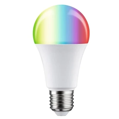 Imagen de Paulmann 29145 Bombilla LED estándar 230V Smart Home Zigbee, E27, 1055lm, 11W, RGBW+, regulable, mate, fuente de luz