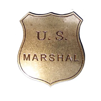 Imagen de Placa US Mariscal Estrella de Sheriff