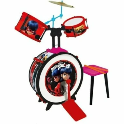 Imagen de Ladybug Miraculous Batería 3 elementos (Claudio Reig 2676.0)