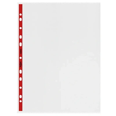 Imagen de Rexel Nyrex Fundas con apertura superior y lateral (A4, 25 unidades), transparente