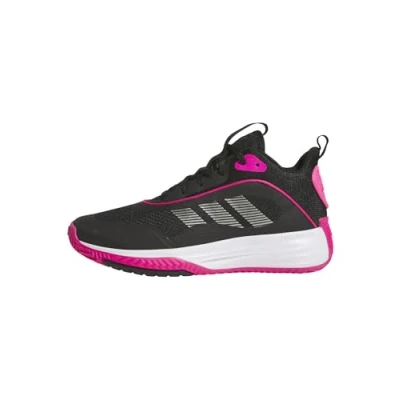 Imagen de adidas OWNTHEGAME 3.0 Shoes, Zapatillas de Baloncesto Hombre, Core Black/Iron Met./Shock Pink, 48 EU