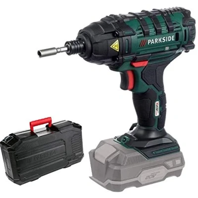 Imagen de Parkside PDSSA 20 Li A1 Atornillador de impacto inalámbrico (sin batería ni cargador (con maletín)