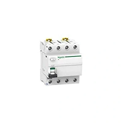 Imagen de Schneider Electric A9R24440 iID Interruptor Diferencial, Clase A, 4P, 40A, 300mA, 73.5mm x 72mm 91mm, Blanco