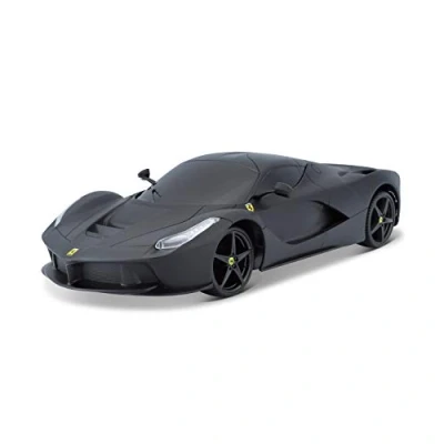 Imagen de Maisto Tech R/C Ferrari LaFerrari 581530 2 Coche teledirigido a Escala 1:24, 2,4 GHz, con Control de empuñadura Pistola, Partir 5 años, 20 cm, Color Negro Mate